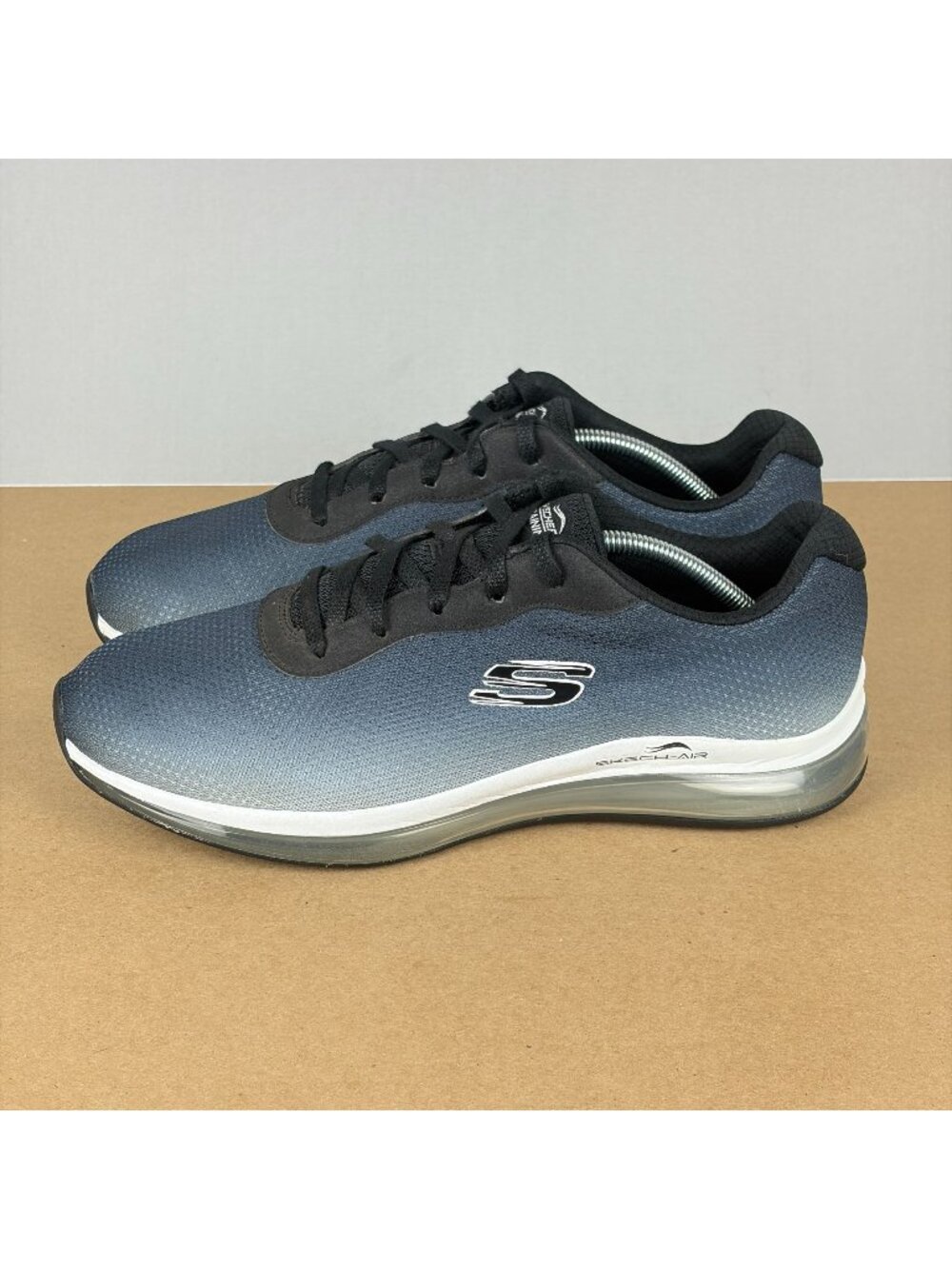 Skechers Skech-Air Element 2 Athletic Training Shoes Womens 10 Wide Black White